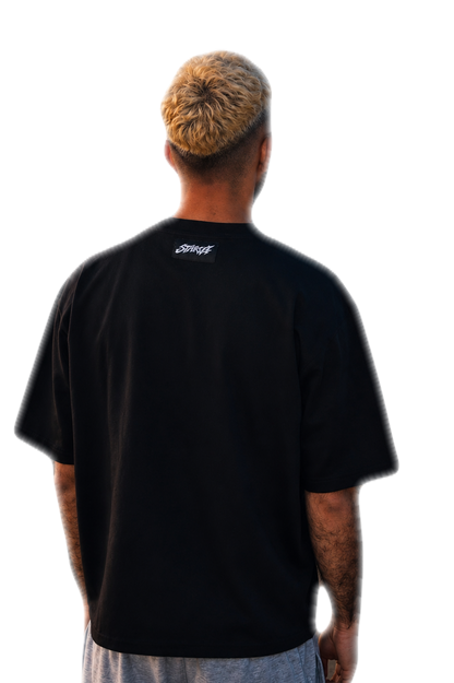 Starva Boxy black tee