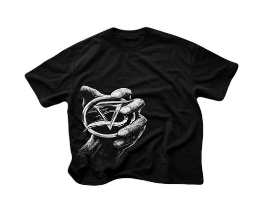 Starva Boxy black tee