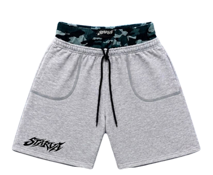Camo Double Waist Shorts