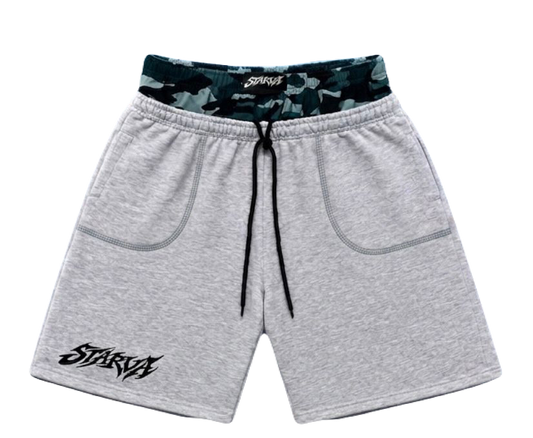 Camo Double Waist Shorts
