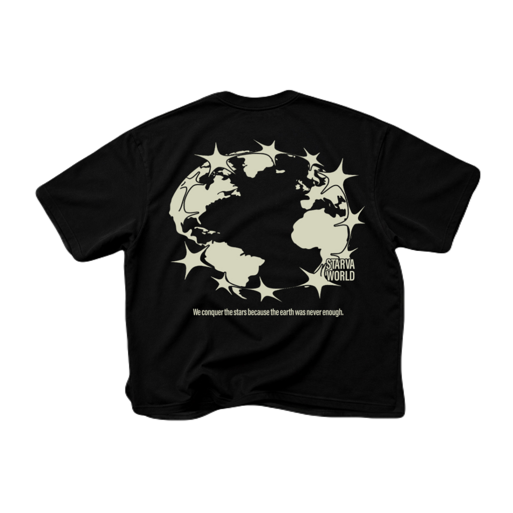 SV WORLD BLACK TEE