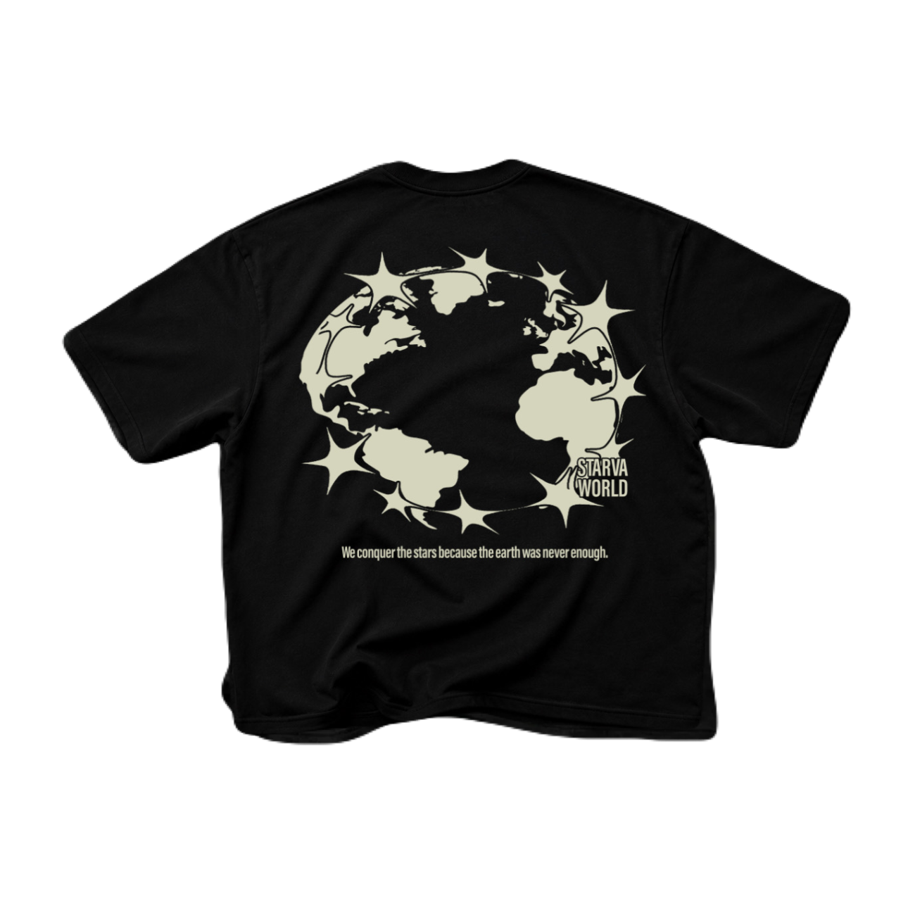 SV WORLD BLACK TEE